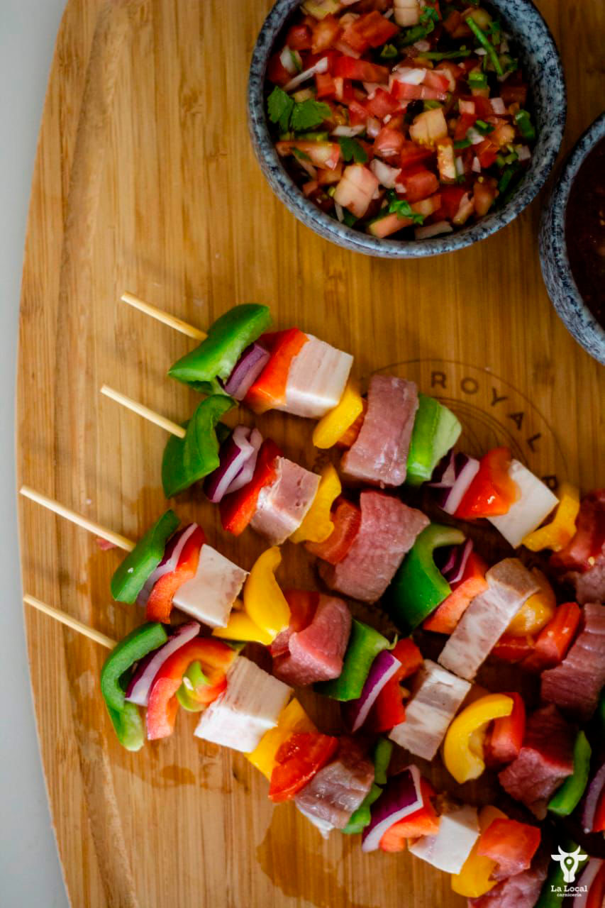 Brochetas de Carnicería La Local